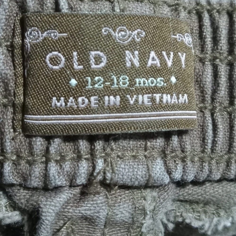 Old navy girls pants and sweater set. Size 12-18 months - Picture 11 of 13